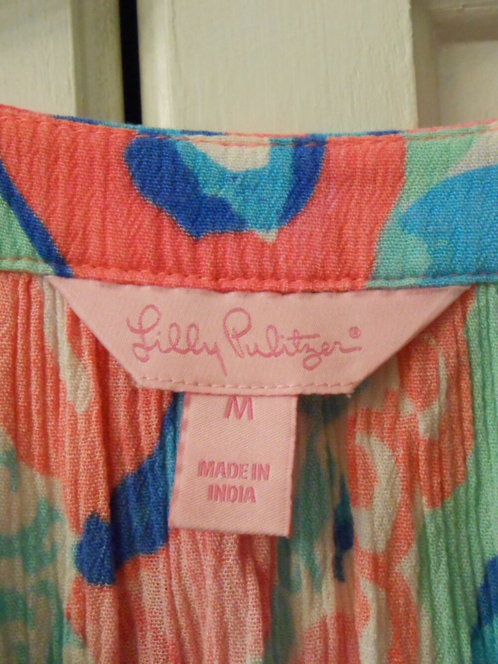 Lilly Pulitzer Dress with Tassel Hemline - Picture 2 of 7